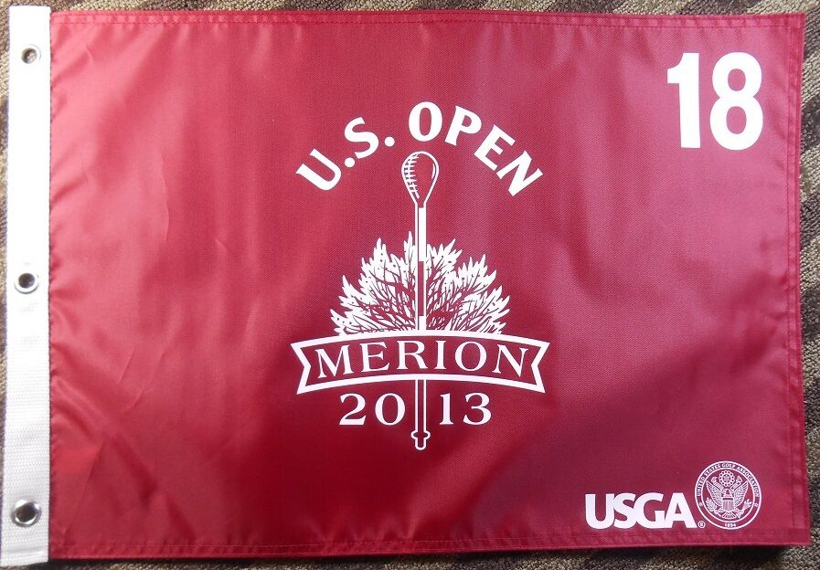 2013 Us Open Official (merion) Screen Print Flag